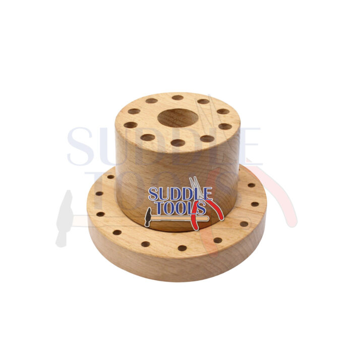 S-139 ROUND TOOLS & BURS STAND WOODEN