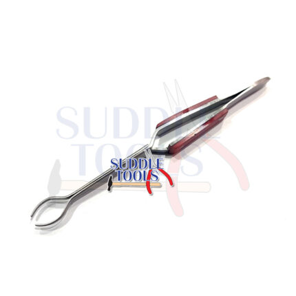 S-572 HEAT SINK SOLDERING TWEEZERS OVAL JAWS 2