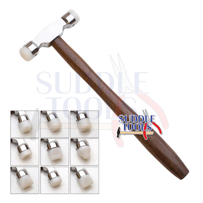 S-519 NYLON TIPPED FORMING HAMMER W 9 FACES