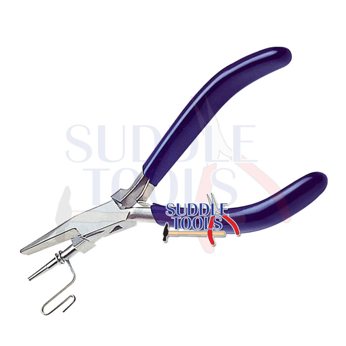 S-191-F 3 STEP WIRE COILING PLIERS WITH FLAT JAW 1