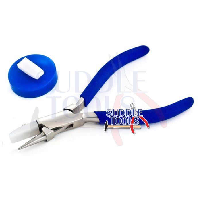 S-380-SF NYLON FLAT & STEEL ROUND NOSE JAWS PLIERS