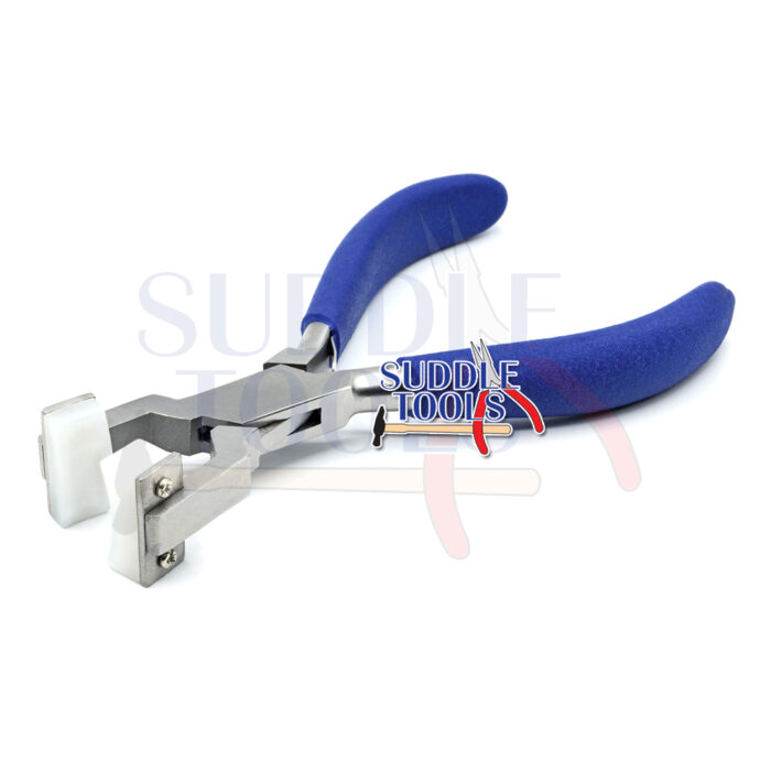 S-384 NYLON JAWS HEAD METAL FORMING PLIERS LARGE RADIUS
