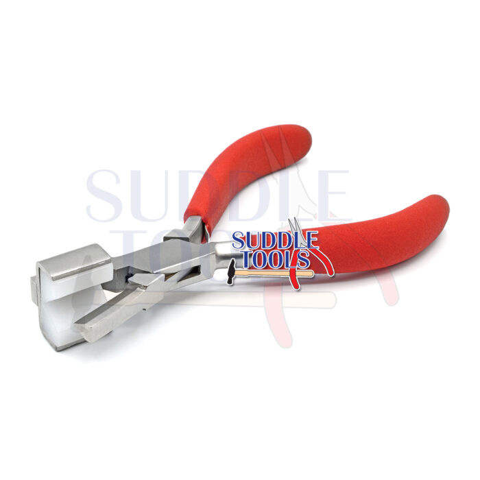 S-387 NYLON JAWS HEAD METAL FORMING V-SHAPE PLIERS