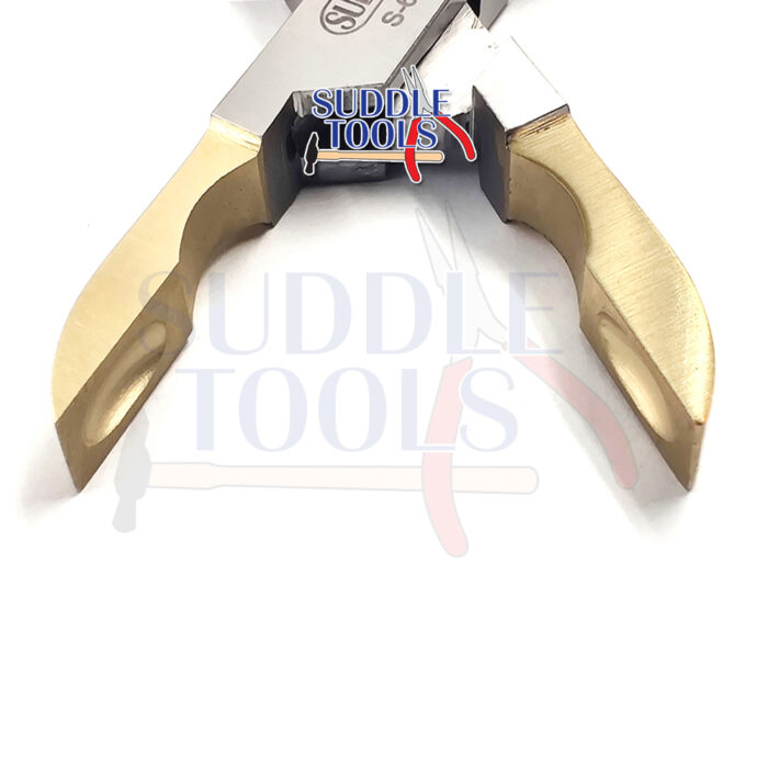 S-634 PEARL HOLDING RING CLOSING PLIERS BRASS JAWS 3