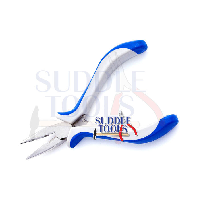 S-740 SERRATED SNIPE NOSE PLIERS WITH CUTTER 1