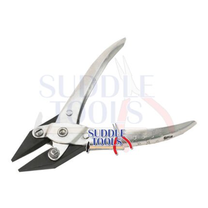 S-285-NSR-PARALLEL-NARROW-FLAT-NOSE-PLIERS-SERRATED-JAWS-140MM