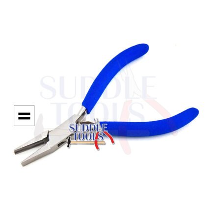 S-208-SR1-FLAT-NOSE-PLIERS-SERRATED-JAWS-130MM