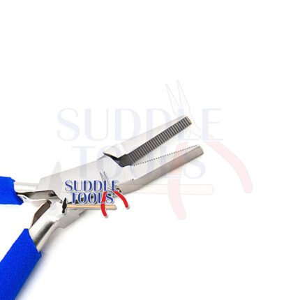 S-208-SR1-FLAT-NOSE-PLIERS-SERRATED-JAWS-130MM